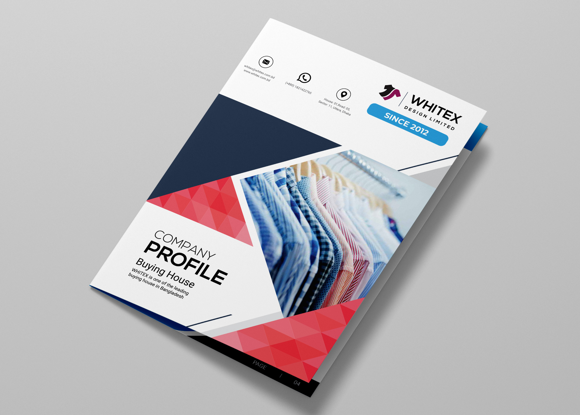 Cover image for WhiteX Design Ltd. - Garments Buying House